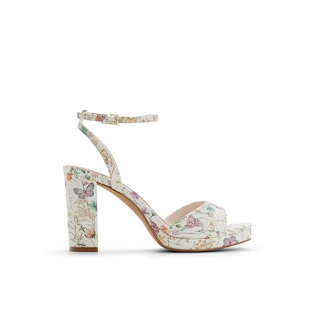 GRACIOUS Multicolor Ladies Block Heel Sandals